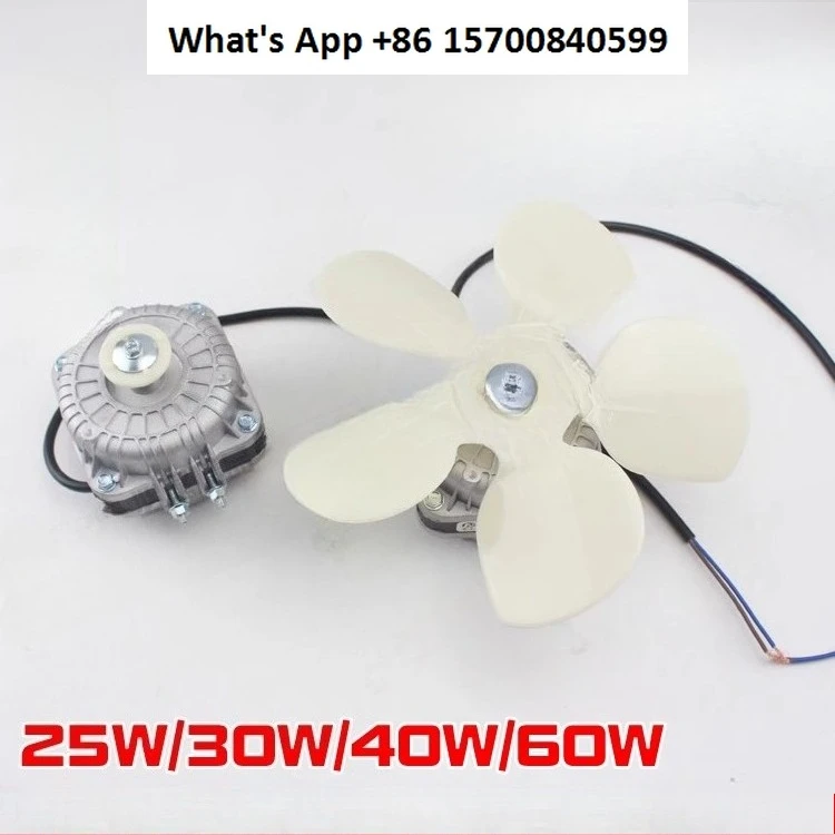 Ventilador de freezer, motor assíncrono de pólo de cobertura de freezer 25W/30W/40W/60W motor