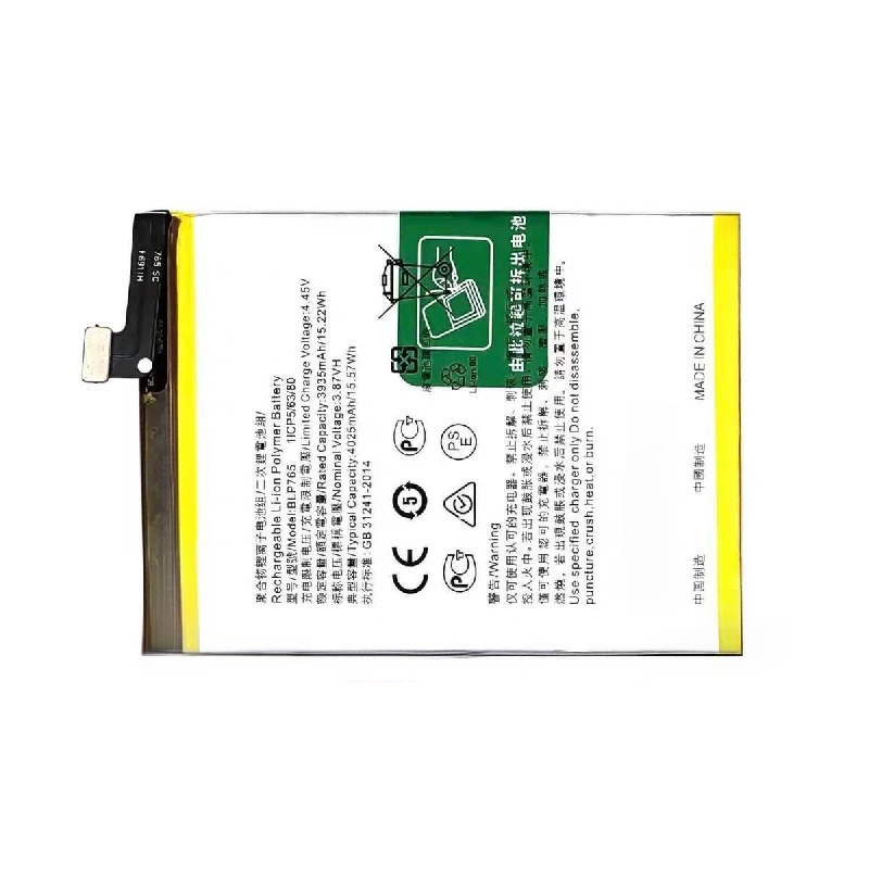 100% New Compatible 4025mAh BLP765 For OPPO Reno 3A Reno 3 4G High Capacity Battery + Free Tools