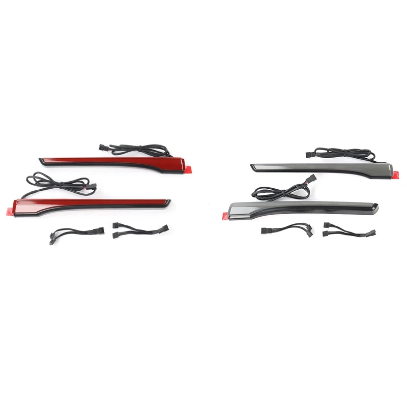 

Motorcycle SPAR LED Side Lights for Indian Touring Trunk/Roadmaster/Pursuit 2020-2024-A14Z