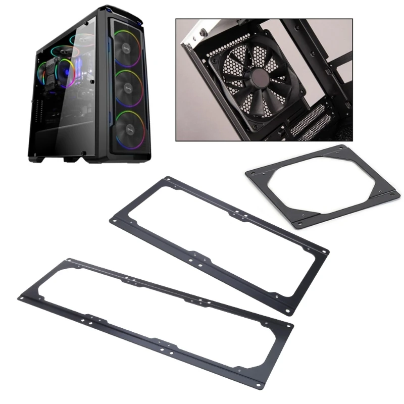 Chassis Lüfter Conversion Adapter Halterung Halter für Computer Kühlkörper Gadget Accesso 120 zu 140 240 zu 280 360 zu 420