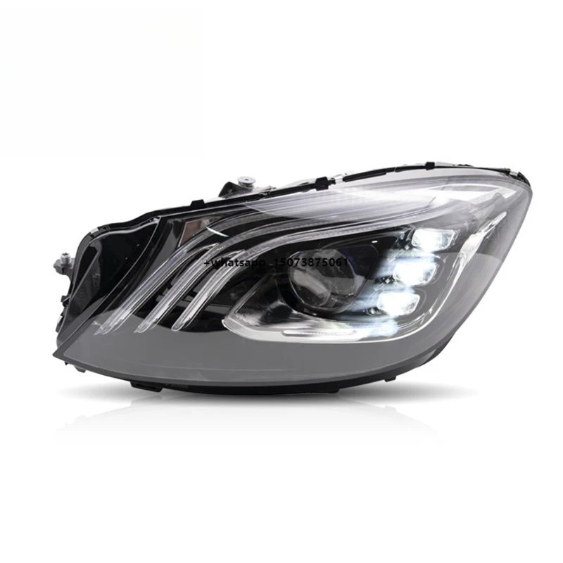 

Applicable S-Class W222 Headlight Assembly Old Model Upgraded New LED Light Guide Daytime Running Light
