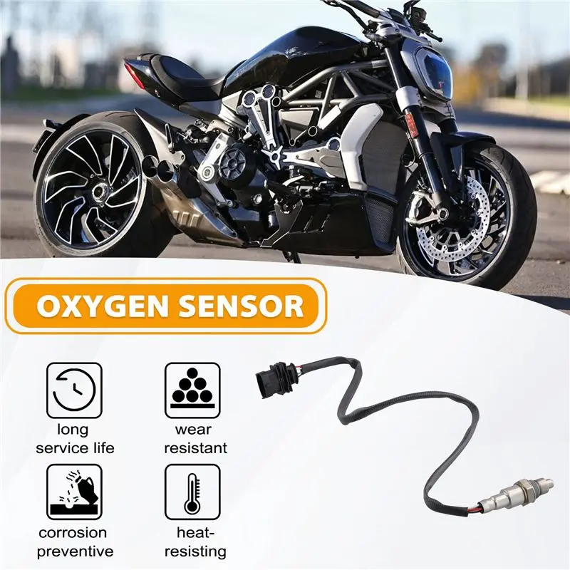 For Ducati Diavel 1260 S Xdiavel 2017-2021 Lambda Oxygen O2 Sensor 55214491B-A54R
