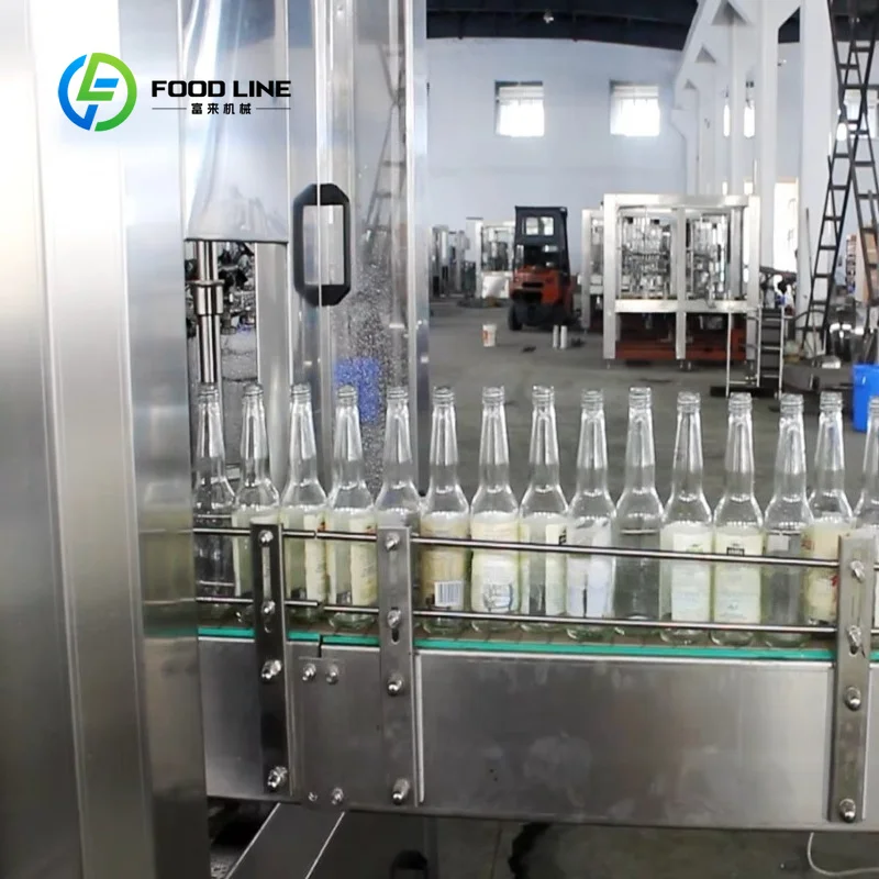 Customized isobaric rinser filler capper glass bottler 3 in 1 PLC CE certified unit for beer soda cider sparkling water