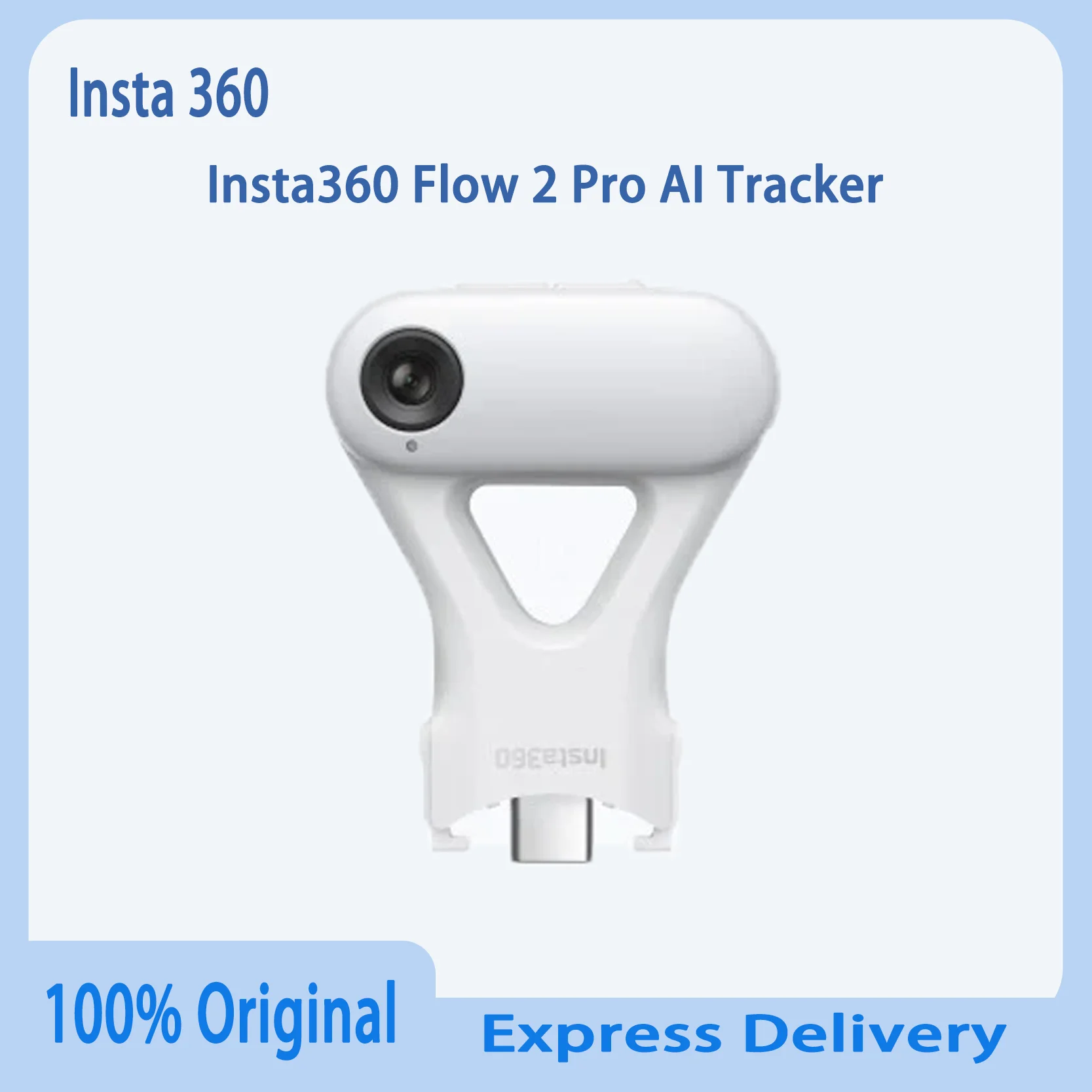 

Оригинальный AI-трекер Insta360 Flow 2 Pro для бесшовного отслеживания iPhone Android и других смартфонов через несколько приложениях