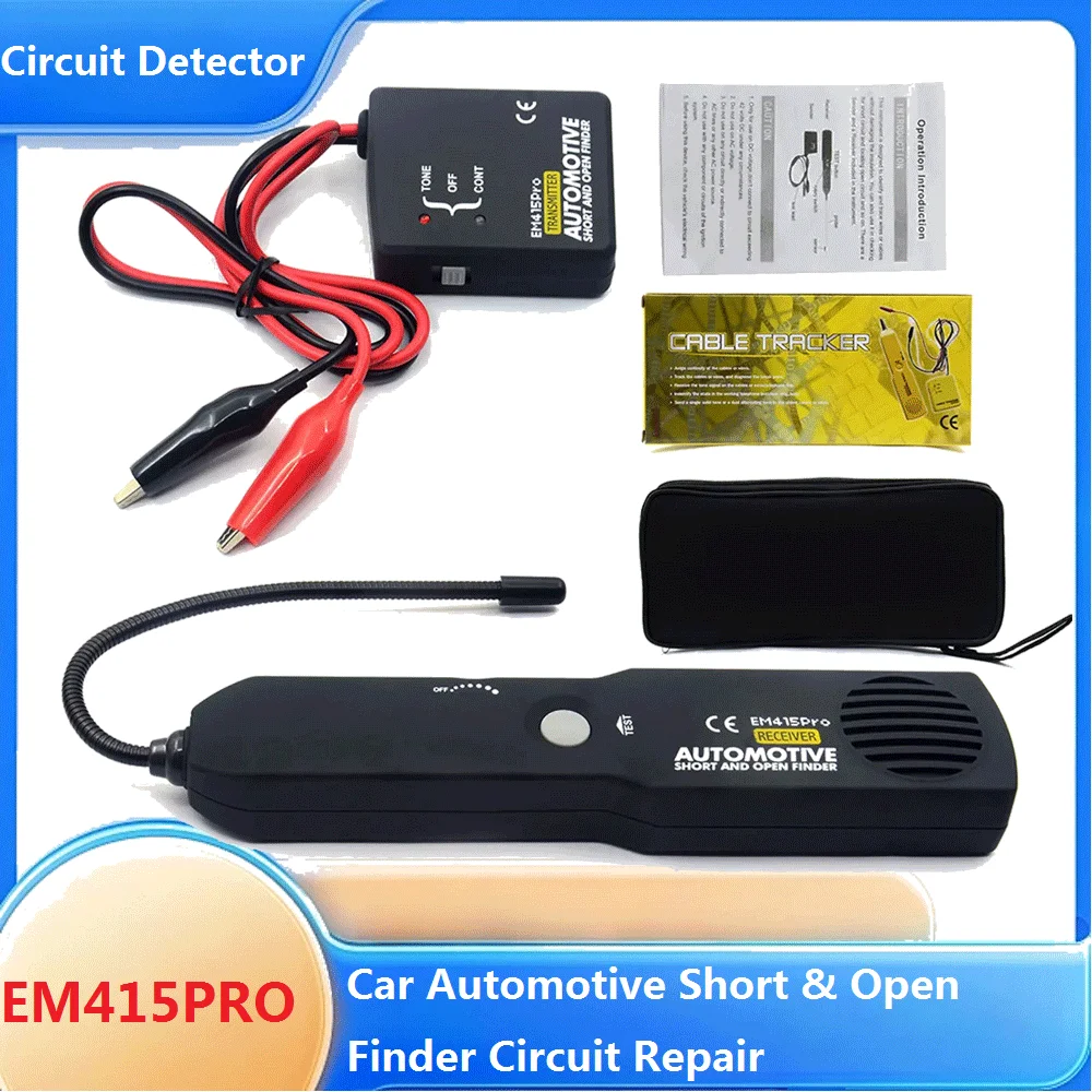 Auto Electrical Open&Short Finder Circuit Tester Power Circuit Finder Detector Circuit Fault Finder DC 6-42V Car Diagnostic Tool