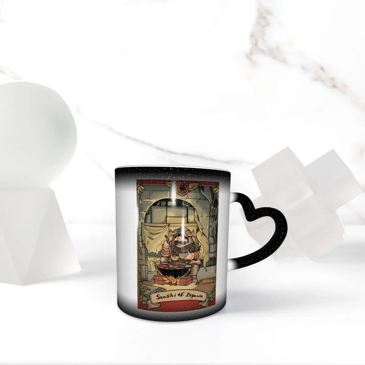 Dungeon Meshi Delicious In Dungeon Senshi Mug Funny Ceramic Coffee Cups Tea Mugs Milk Cup Drinkware Gifts for Friends