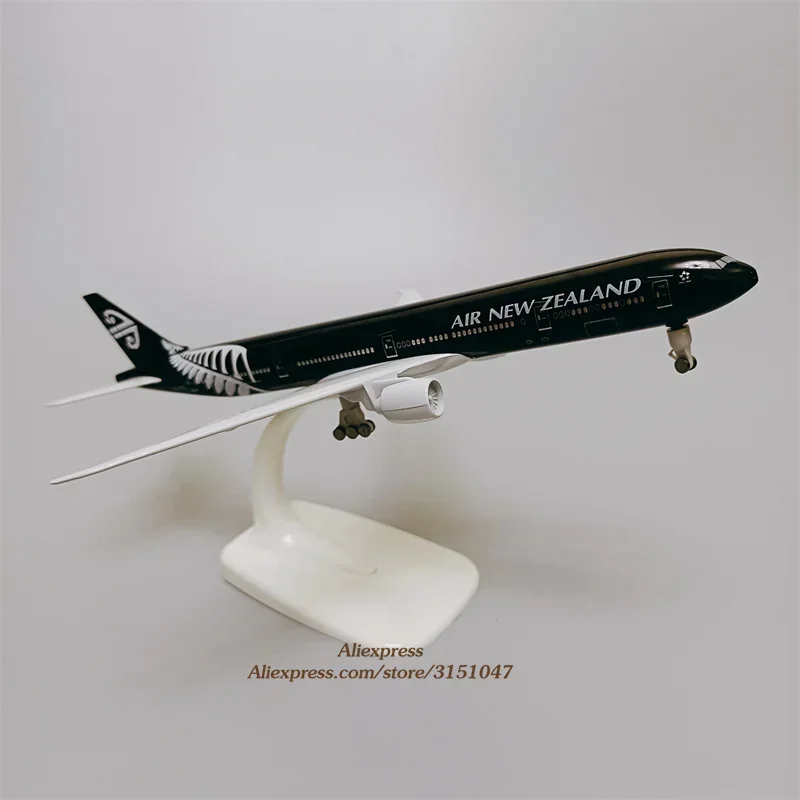 19cm Air NEW ZEALAND B777 Airlines Boeing 777 Diecast Plane Model Alloy Metal Diecast Model Airplane Aircraft w Landing Gears