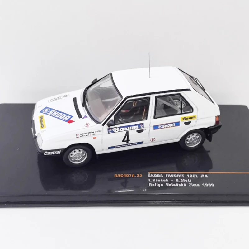 

IXO 1/43 Scale Favorit 136L #4 1989 Alloy Simulation Car Model Static Collection Decorated Holiday Gifts Toys Souvenir Gift