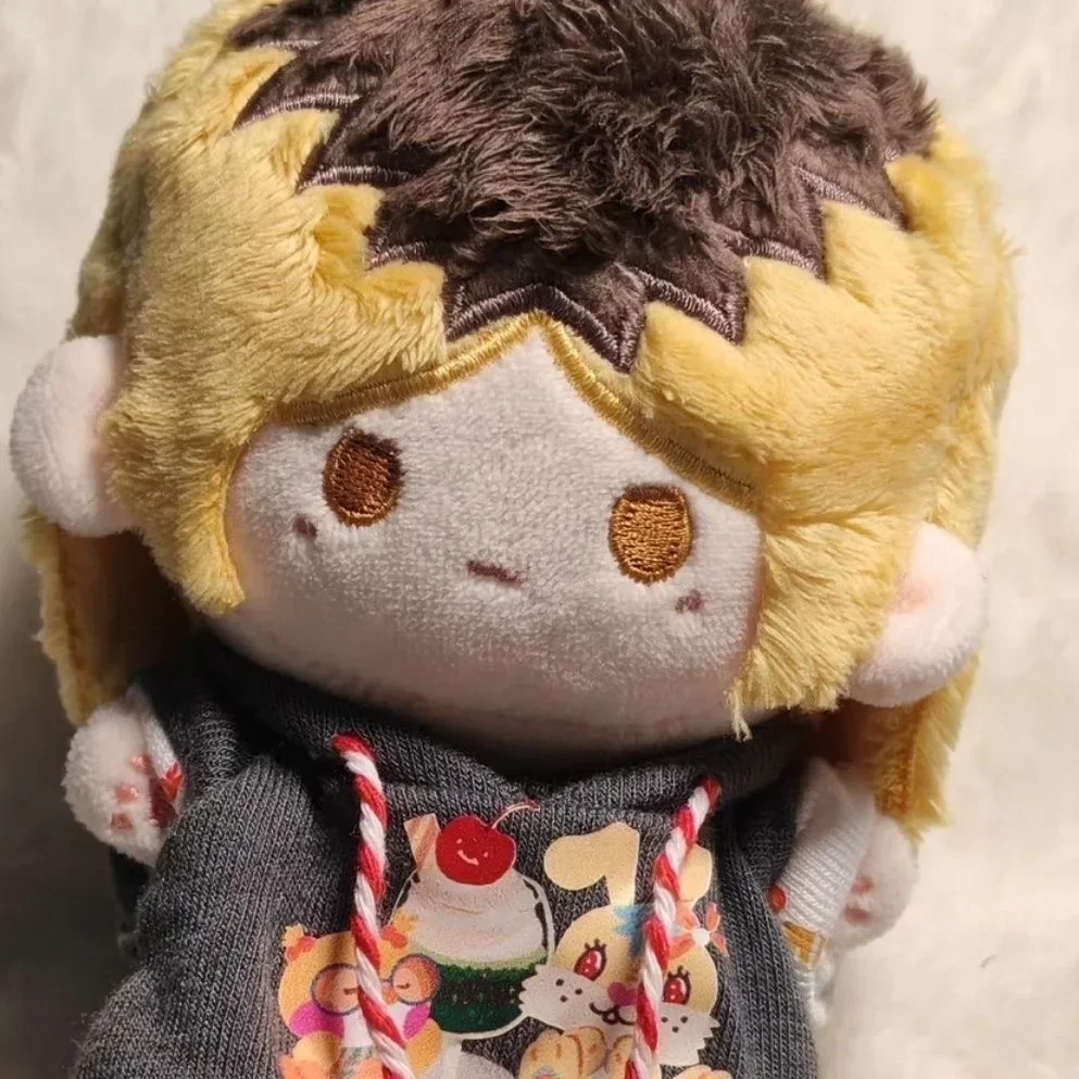 Kozume Kenma-muñeco  peluche suave para Cosplay, juguete  peluche, almohada colgante, postura sentada, regalo Anime, 10CM