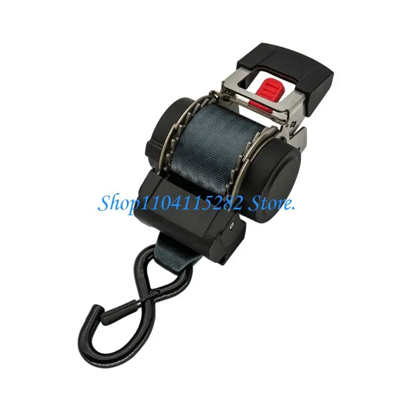 

Adjustable Boat Trailer Straps 5cm Nylon Belt Automatic Retraction System For Vehicles