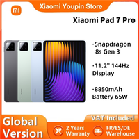 Global Version Xiaomi Pad 7 Pro Snapdragon 8s Gen 3 11.2 ''144Hz Display 8850mAh Battery 65W Fast Charging 50MP Camera