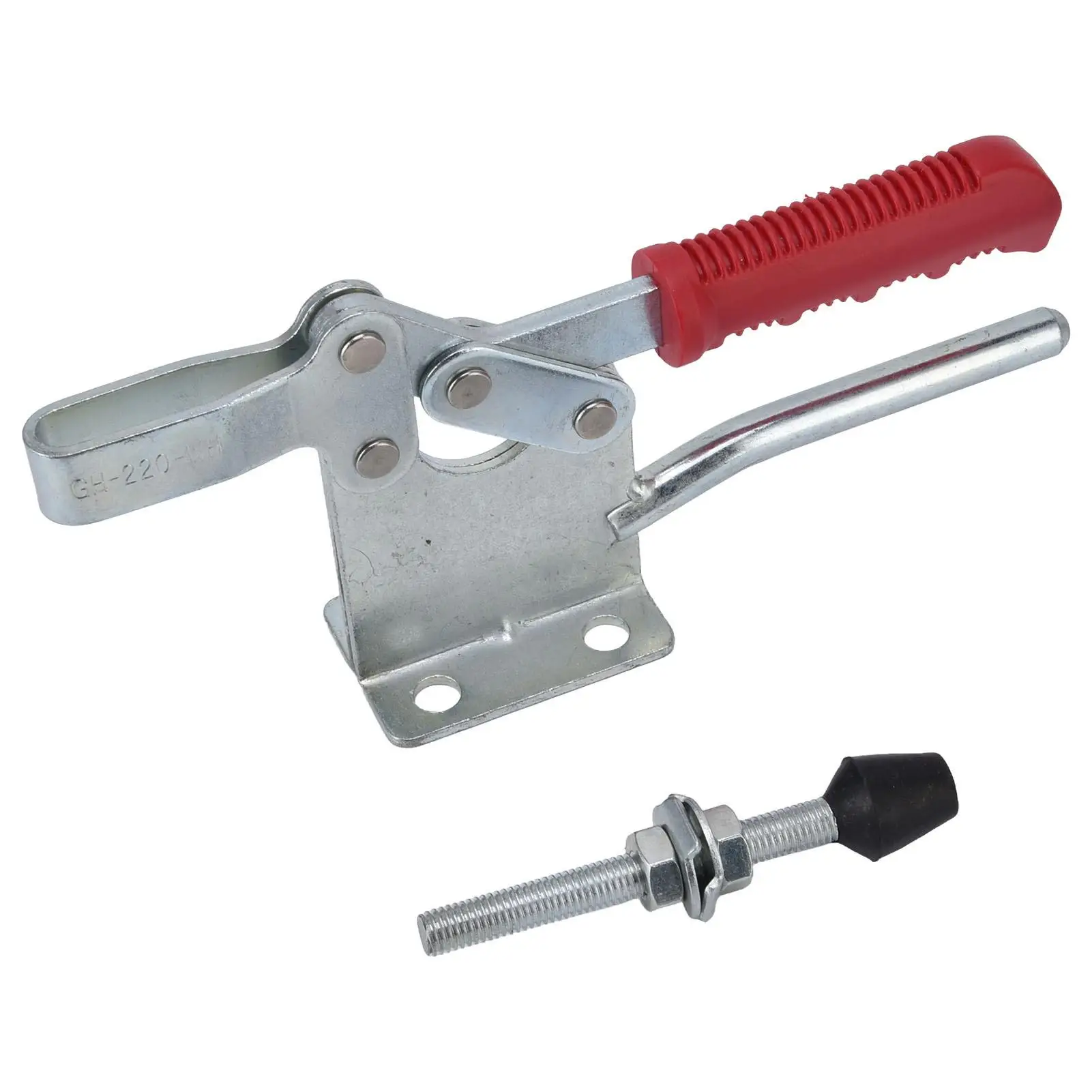 Pince verticale à dégagement rapide avec double poignée, utilisation efficace de la machine et installation d'équipement