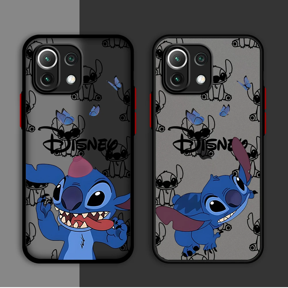 Disney Stitch Funny Phone Case for Redmi 9 9A 9i 9C 9T 10 2022 10 10C 10A 12 4G 12C 13C 4G 5G K40 Pro A1 Plus A2 Plus