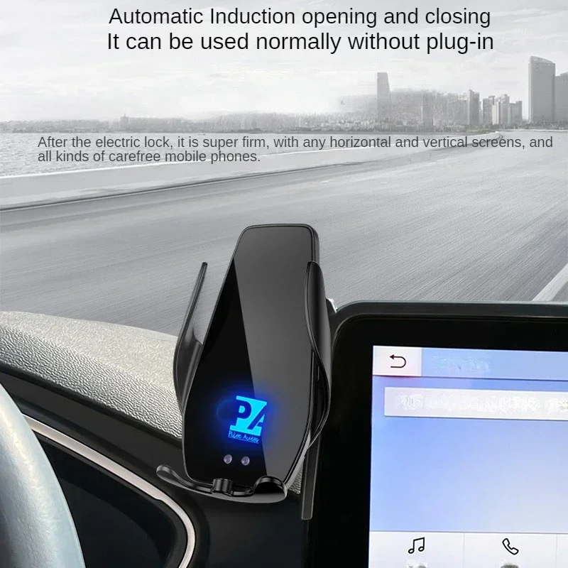 2019-2022 For Ford Focus Car Screen Phone Holder Wireless Charger Navigation Modification Interior 8/12.3 Inch Size