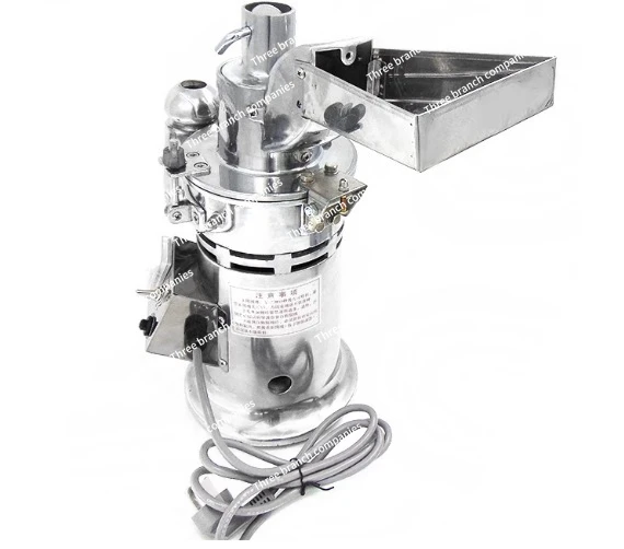 20000 RPM Herb Grinding Machine Automatic Continuous Feeding Hammer Pulverizer DF-15