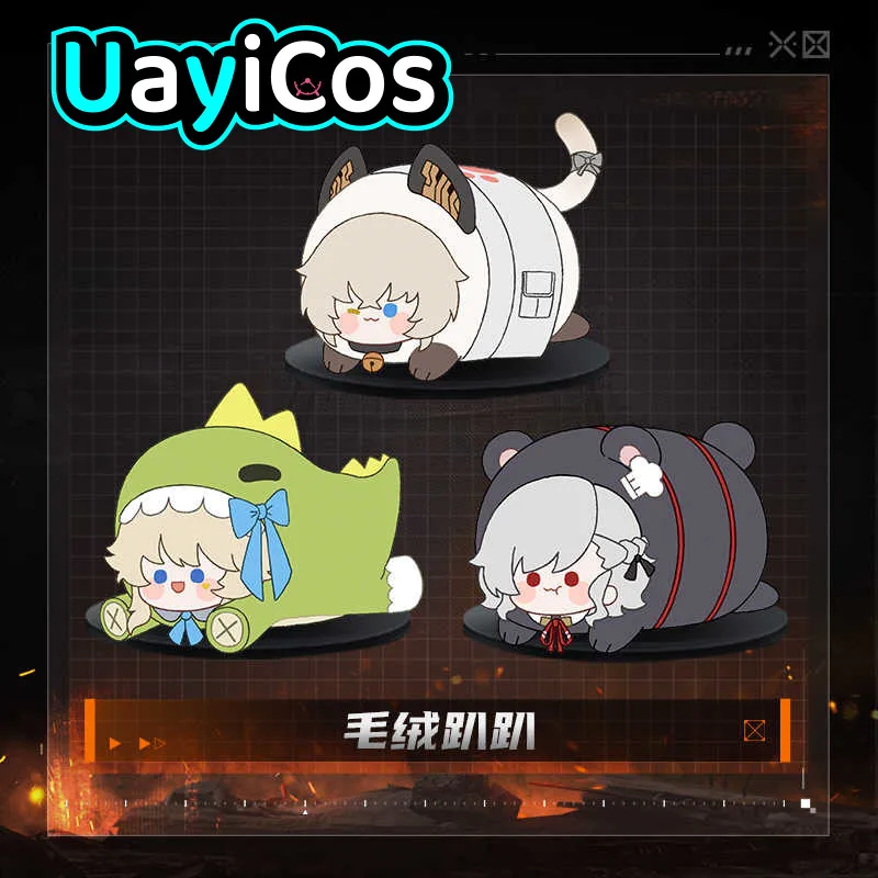 

Official GIRLS' Frontline 2:EX Exilium Vepley Peritya Sabrina Franchi Stuffed Plushies Doll Clothes Keychain Bag Anime Toy Kids