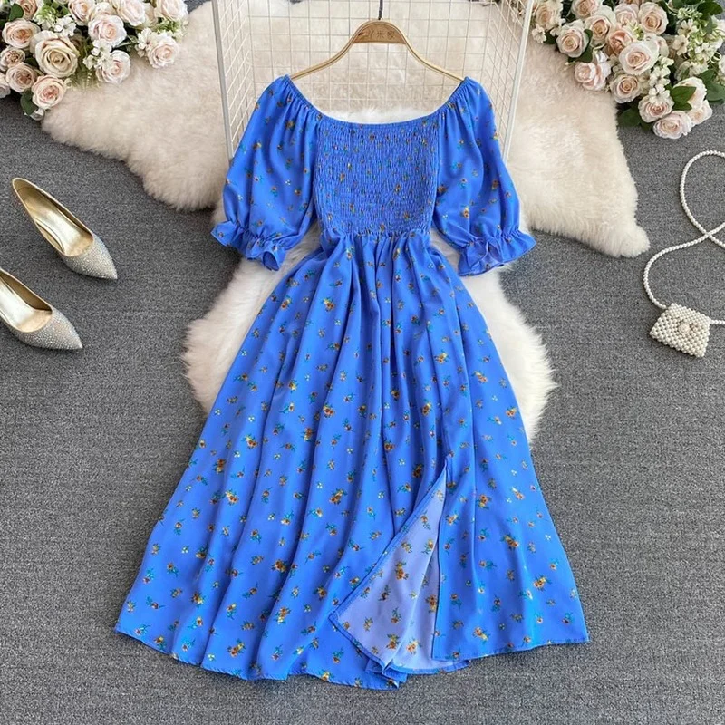 yellow hoco dress Simple yellow v neck satin short prom dress, yellow homecoming dress –  shdress main image 0