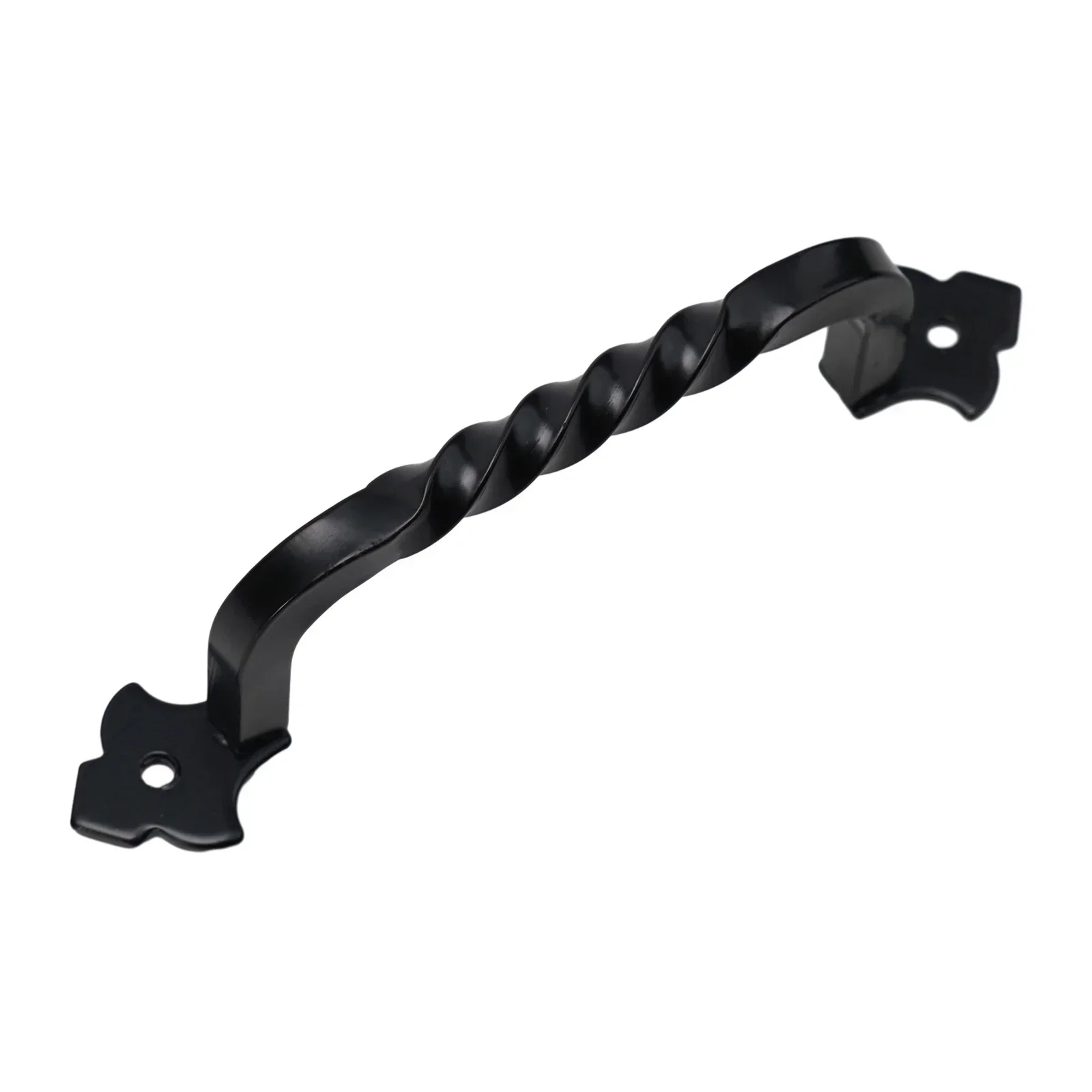 Door Handle Vintage Black Carbon Steel Barn Door Handles Perfect for Wooden Garden Doors and Shed Cabinet Doors