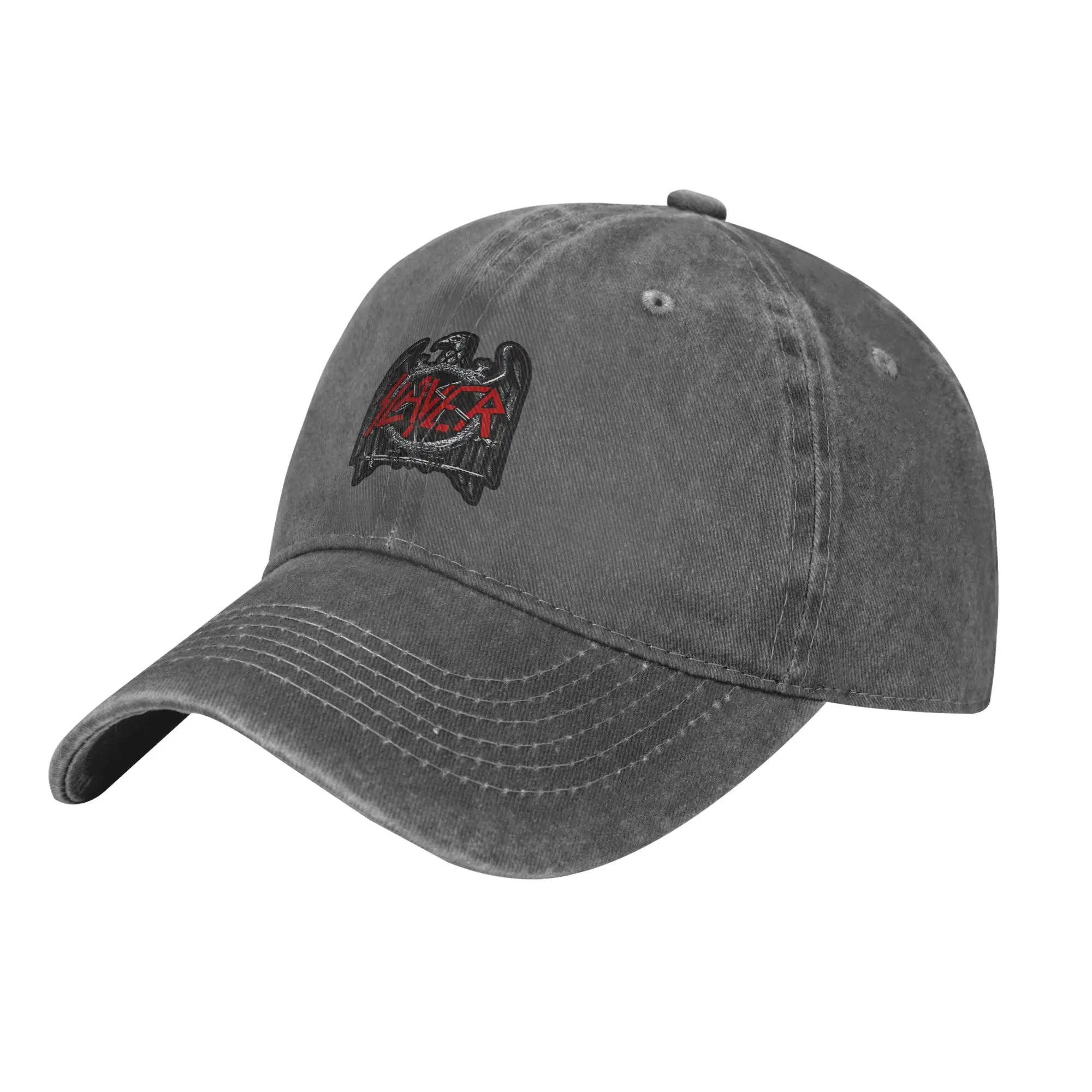 Custom Heavy S-Slayeres Thrash Metal Baseball Cap Women Men Breathable Thrash Metal Rock Roll Dad Hat Sports