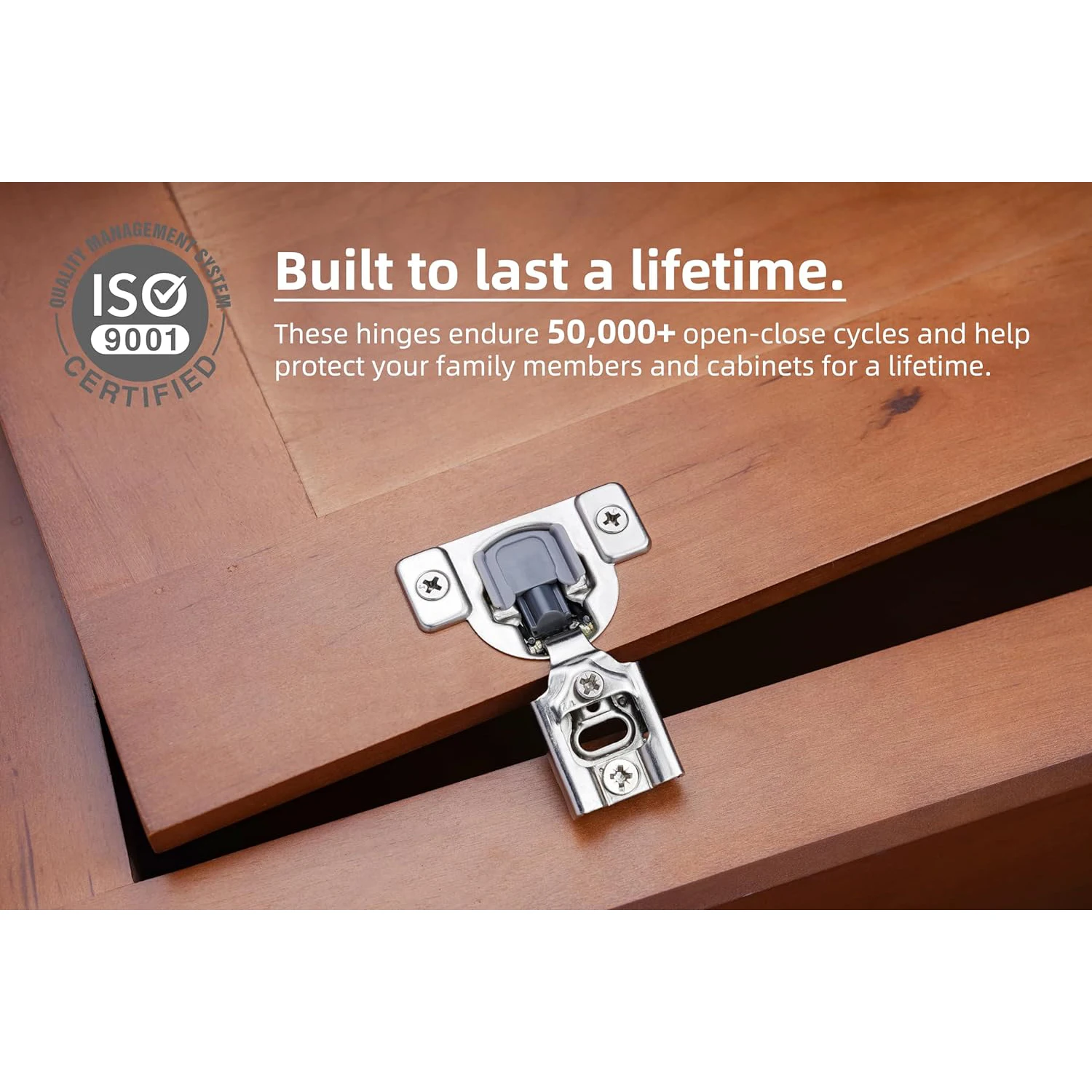 1-2 inch Overlay Soft Close Hinges for Kitchen Cabinet Hinges Satin Nickel Hidden Hinges Stainless Steel