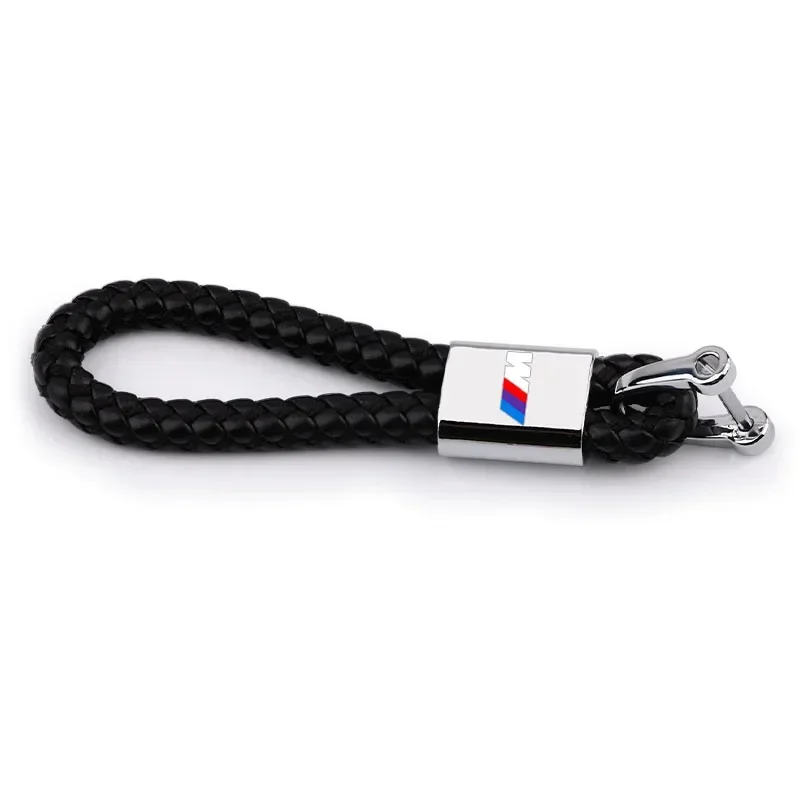 Car Key Chain Key Ring Key Lanyard Keychain Car Emblem Accessories For BMW M Performance M3 M5 320 325 E28 E30 E34 E36 E39 E46