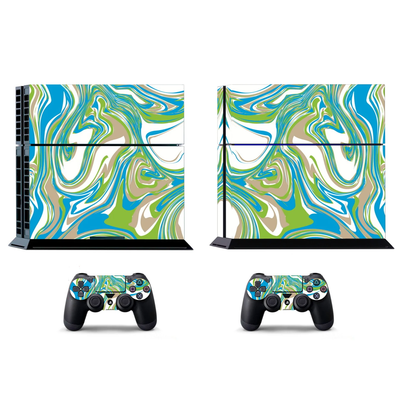 Pegatinas de piel de vinilo para Sony PS4 PlayStation 4 y 2 controller, Stones 1612