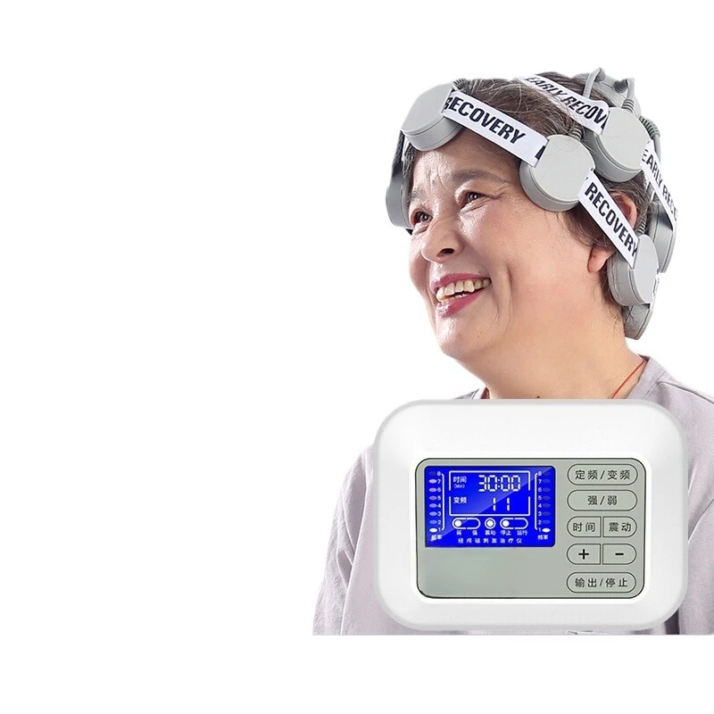 

Head meridian physiotherapy device