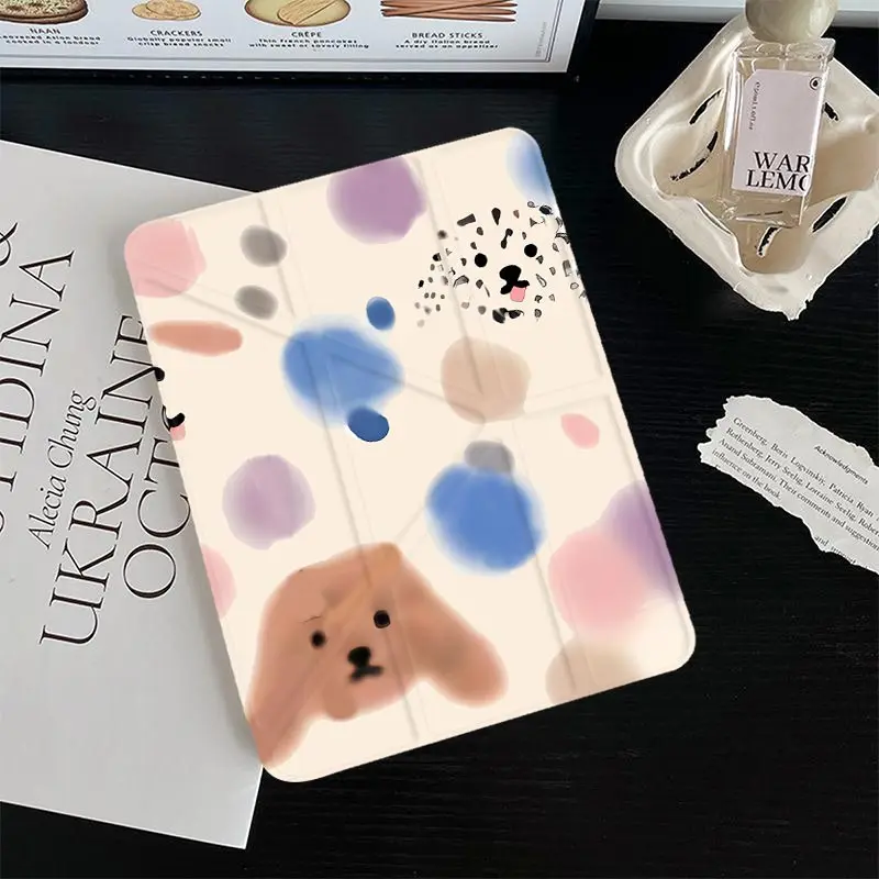 3+Y Multi-Angle Stand Cover for iPad A16 2025 11th Air11/13 iPad10.2 7/8/9th 4/5 10.9 IPad Mini6 8.3 air3 10.5 Pro 11 2020