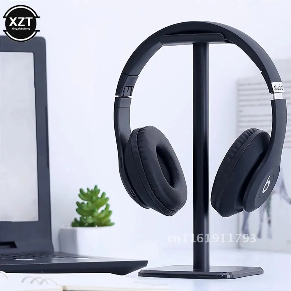 New Multi-function Headphone Desktop Stand Simple Display Earphones Holder PC Monitor Wall Hook Desktop Mount Earphones Stand