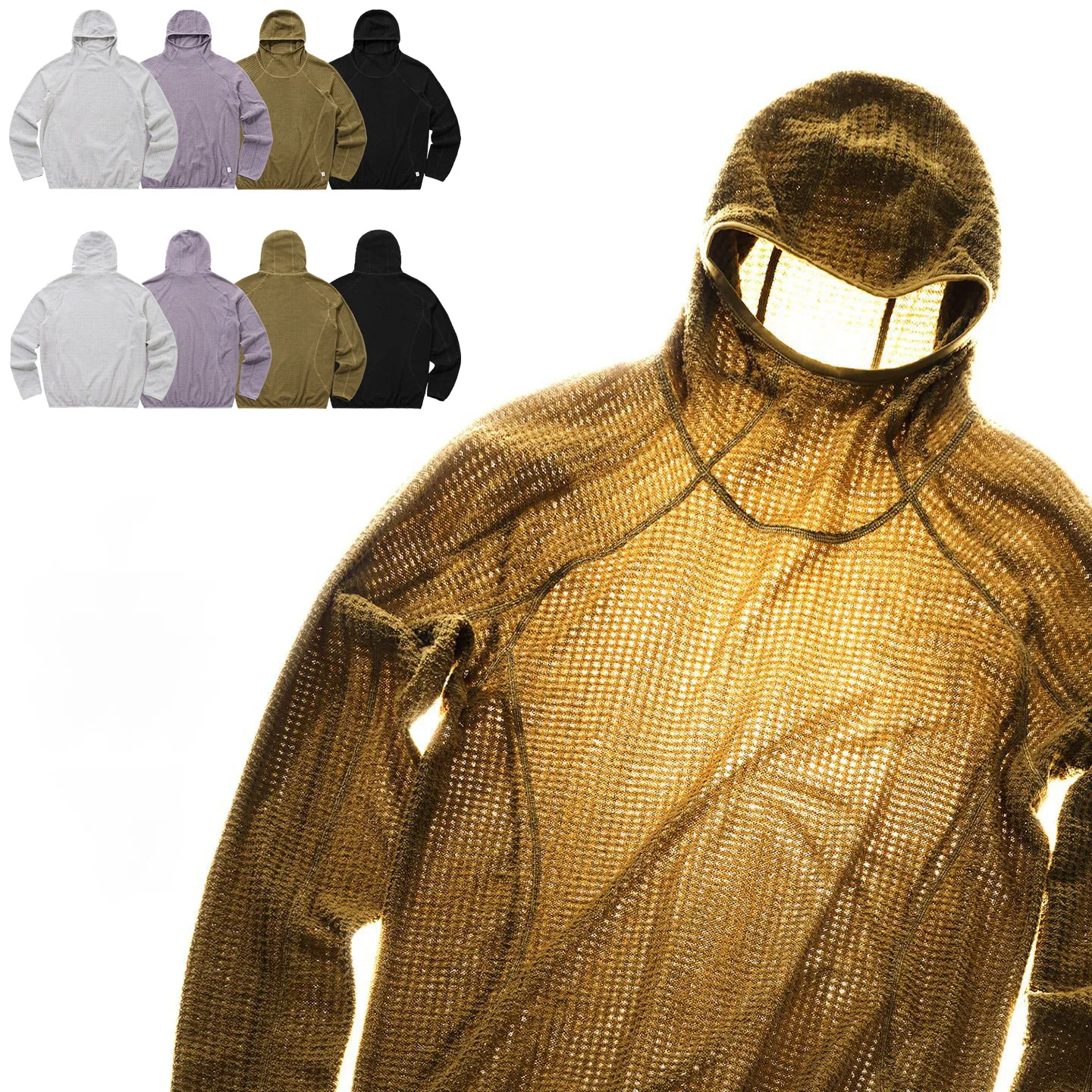 Men's Air Fleece Hoodie Autumn Winter Warm Lightweight Hooded Sweatshirt Casual Couple Pullover