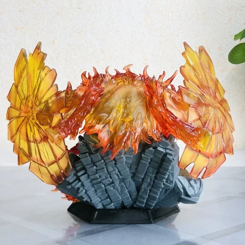 شخصية أنيمي قطعة واحدة من بولي كلوريد الفينيل ، Gklx ، اللحية البيضاء ، الإرادة ، الحرف اليدوية ، نموذج دمية ، ديكور سطح المكتب ، هدية لعبة ، 20