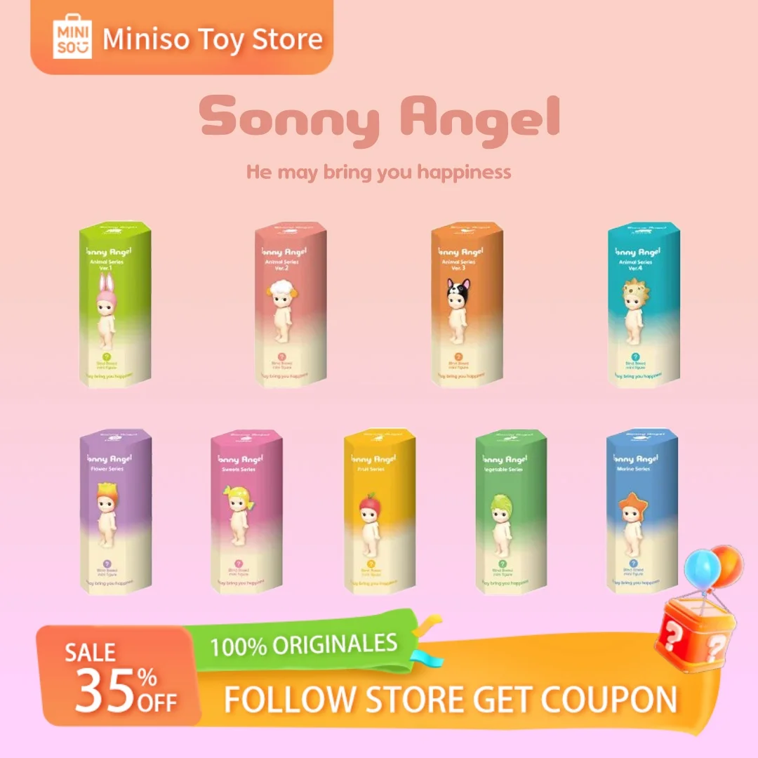 

Genuine Sonny Angel Mini Figure Animal Series Fruit Series Flower Mystery Blind Box Collectible Cute Design Limited Edition Gift