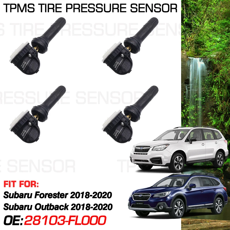 For Subaru Forester SK 2018 2019 2020 Subaru Outback BS 2018-2020 433MHz Tire Pressure Monitoring Sensor 28103-FL000 28103-FL00A