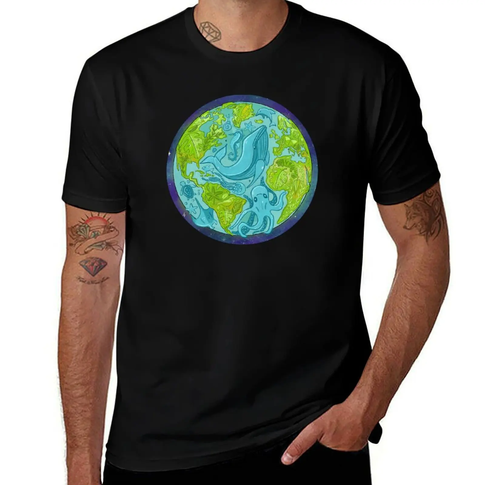 

Футболка A Dainty Planet, мужская футболка из 100% хлопка, роскошные брендовые футболки для мужчин, футболка с рисунком автомобилей