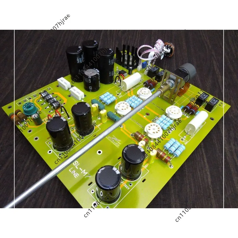 A27 HiFi Valve Preamplifier Board Reference Kondo M7 Line Stage DIY Audio Kit Blue Potentiometer