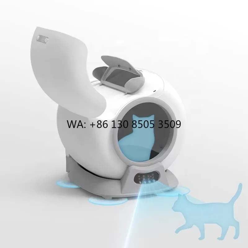 

Enclosed Smart Cat Toilet Automatic Sandbox Litter Tray Self Cleaning Liter Box for Cat