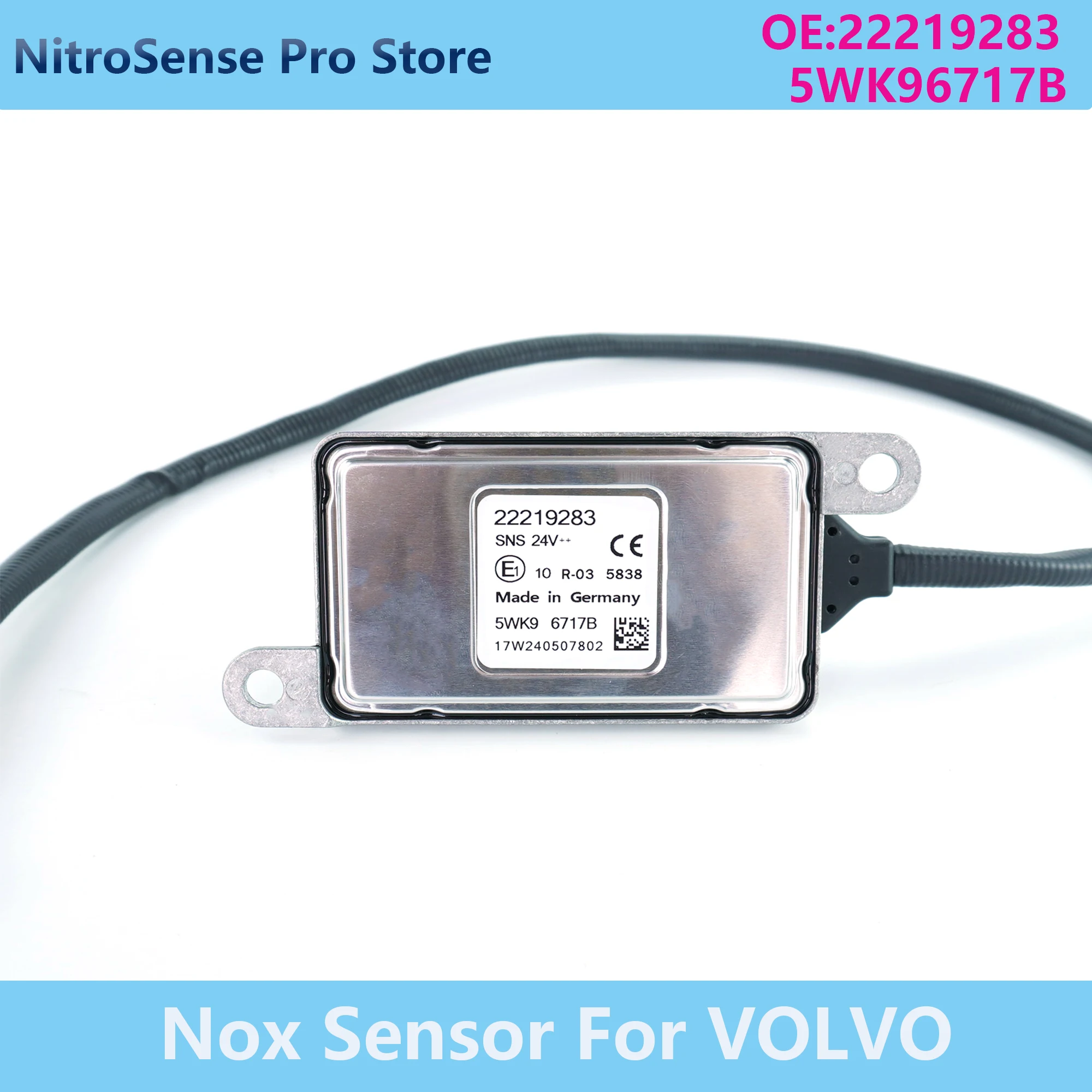 

5WK96717B 22219283 5WK9 6717B Nitrogen Oxide Sensor for VOLVO Truck Diesel Engine SCR Emission System