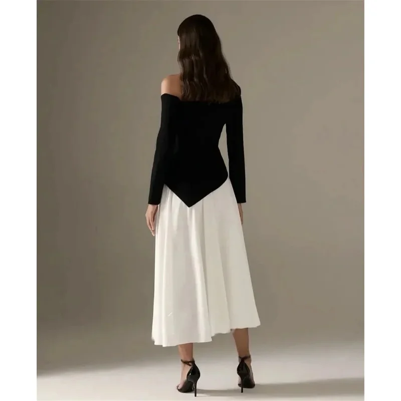 Dostosowane eleganckie najlepiej sprzedające się suknie wieczorowe na specjalne okazje długa sukienka kobieta 2025 Off-ramię sukienka na studniówkę formalna