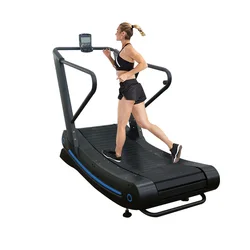 wholesale commercial manual curve running machine unpowered and lowest no tz used woodland curved treadmill without motor