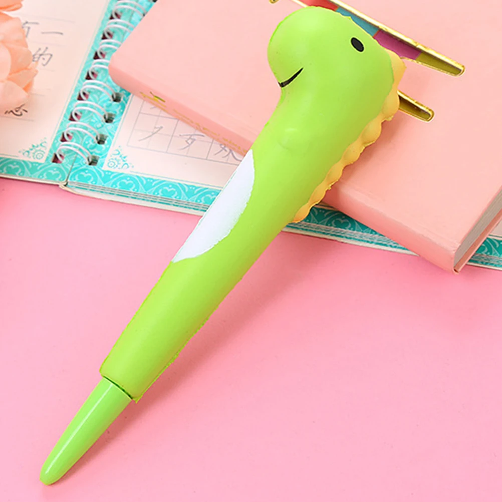 

Cute Gel Cartoon Dinosaur Smooth Writing Supplies For Students Kids Office Stationery Multipurpose Portable Sign