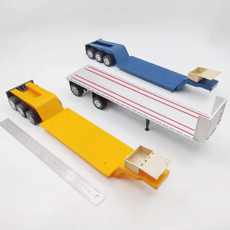 45cm Truck 1:32 Scale Model Diecast Toys Modification Scene Accessories Trailer Vehicle Traffic Transportation Scenario Display