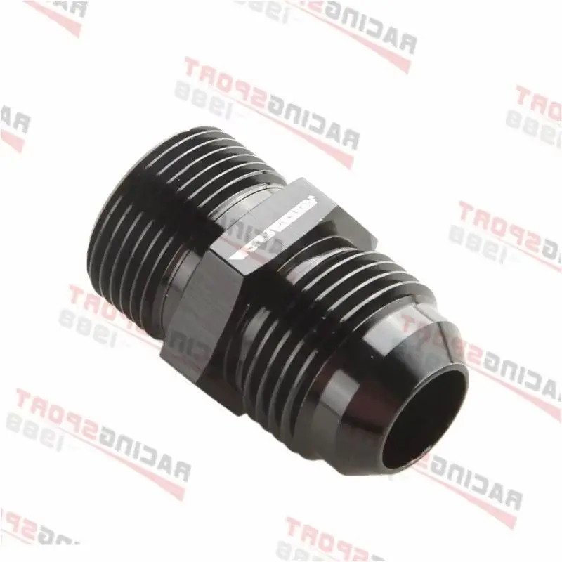 -10 AN 10AN AN10 AN Flare To M22 x 1.5 Metric Straight Fittings Black