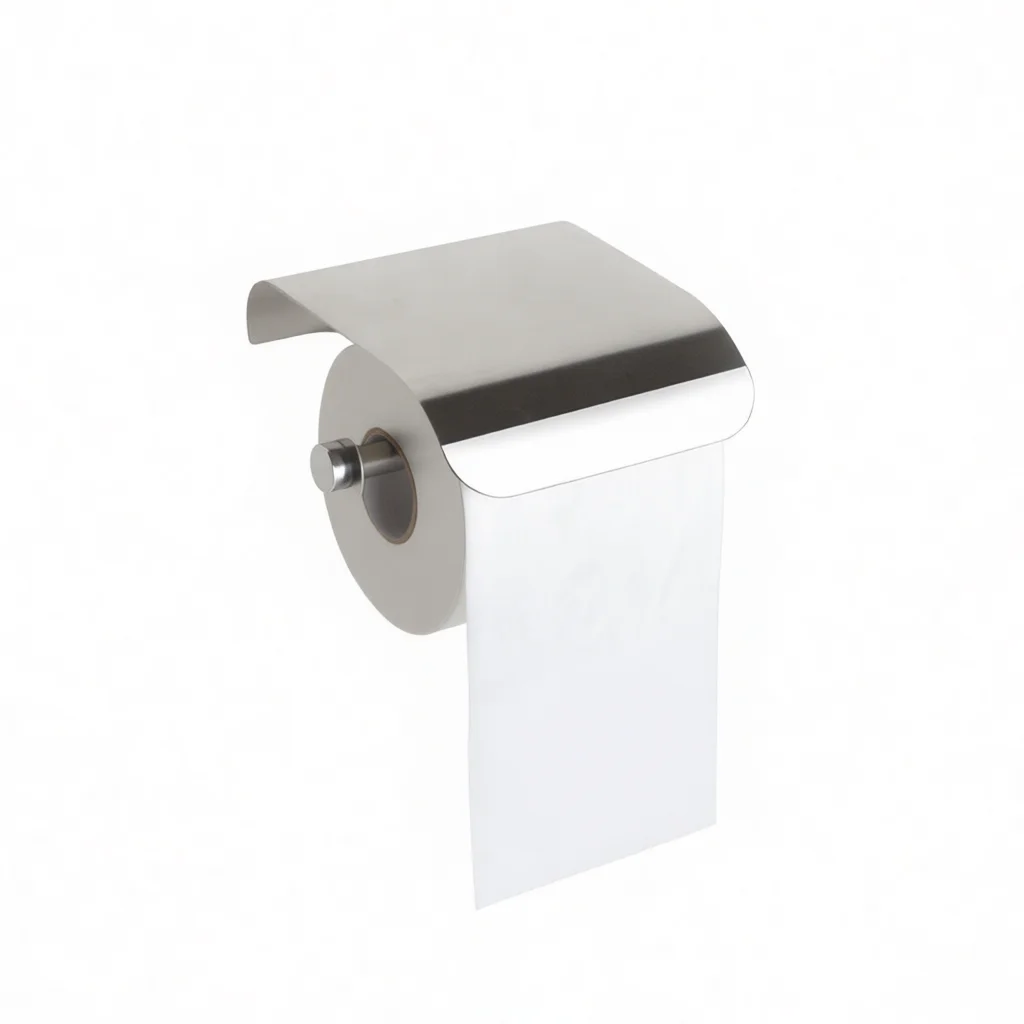 Modern Bathroom Tissue Rack Stainless Steel Toilet Paper Dispenser Wall Mounted Organizer For Hotel And Home Decor Usage