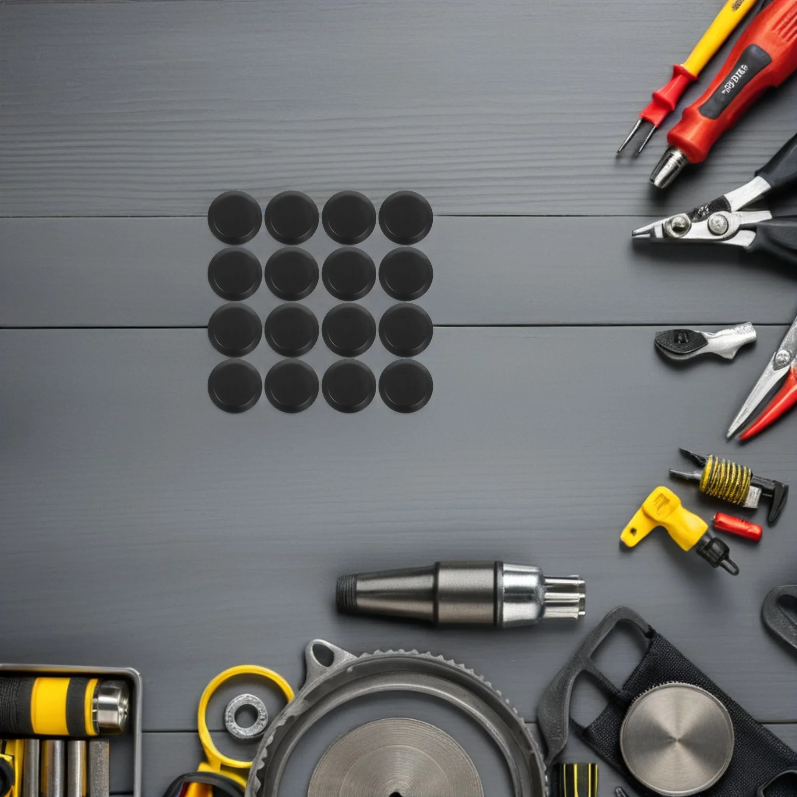 

30Pcs Frame Hole Plug Cap Cover Waterproof Dustproof Sealing Plug for Automotive Body Round End Cap Stopper Set