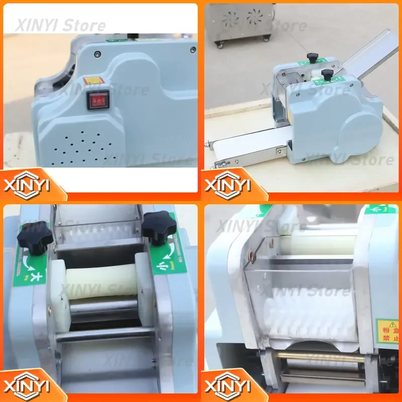 2025 New Household Dumpling Wrapper Machine Processor for Commercial Wonton Wrapper Rolling and Slicing