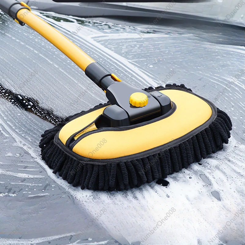 Soft Bristles of  Brush for Brushing  Car Will Not Hurt The Paint.