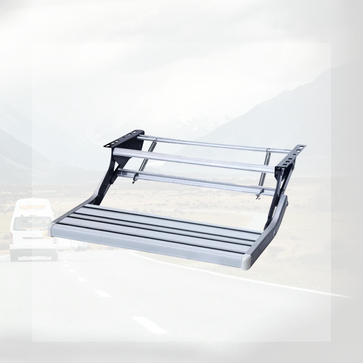 

The Most Cost-effective RV Manual Single Step With High Tensile Aluminum Alloy And Carbon Steel Rv Step