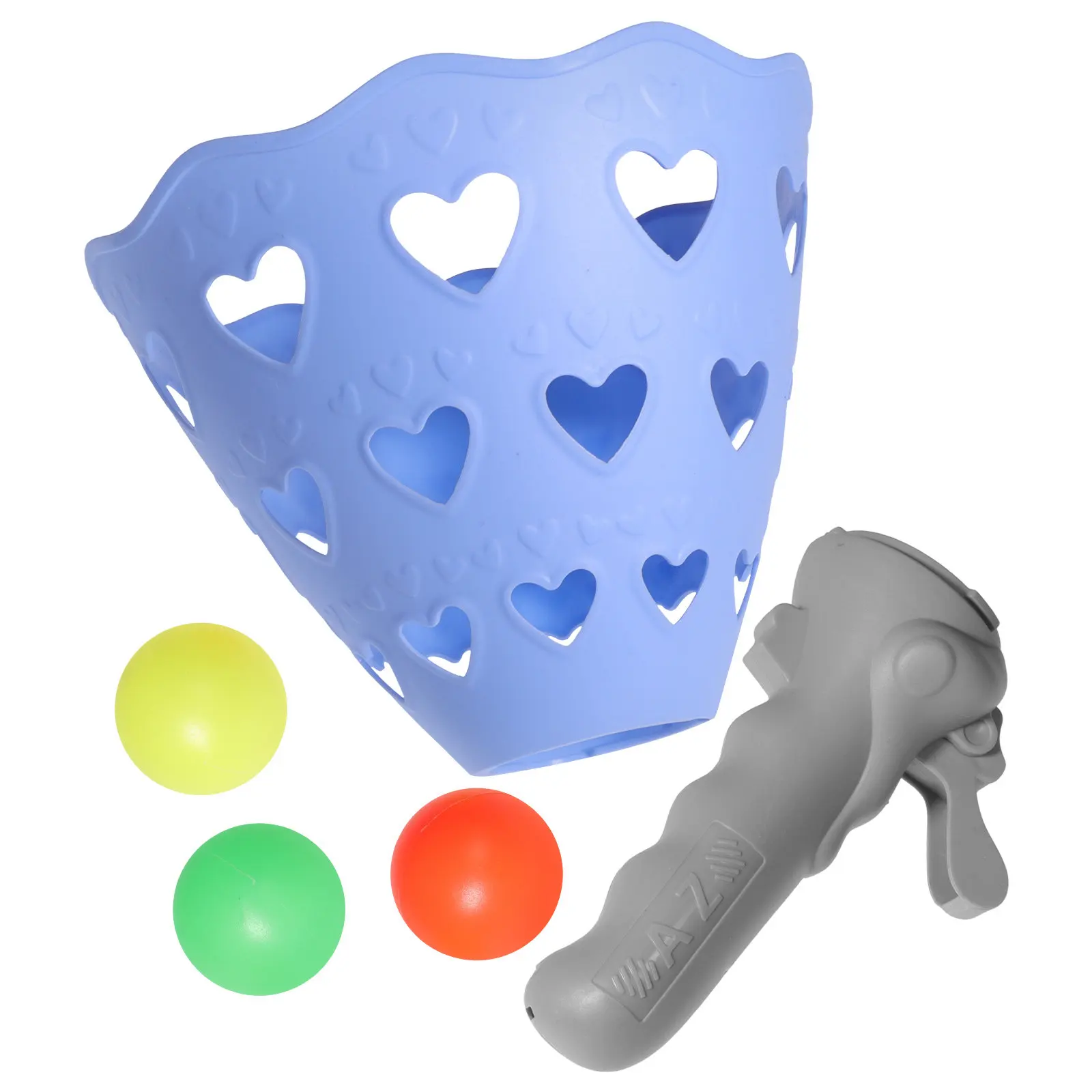 

Набор для игры в баскетбол Pop-Pass-Catch с пусковой установкой, корзинами и мячами для семейных игр в помещении и на улице, для карнавалов и дней рождения