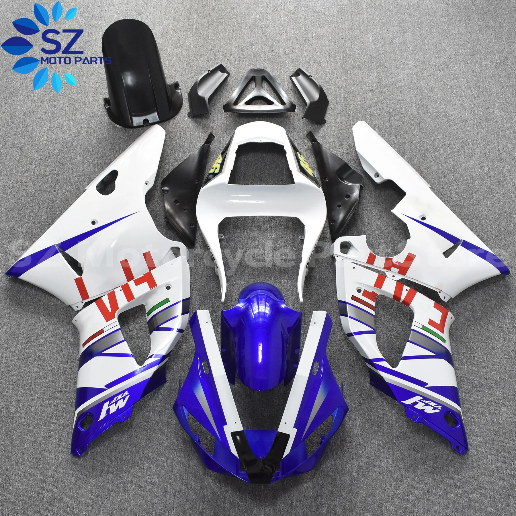 

Injection mold Fairings kits For Yamaha YZF1000 R1 00 01 YZF-R1 2000 2001 ABS Plastic Motorcycle full Fairing Kit
