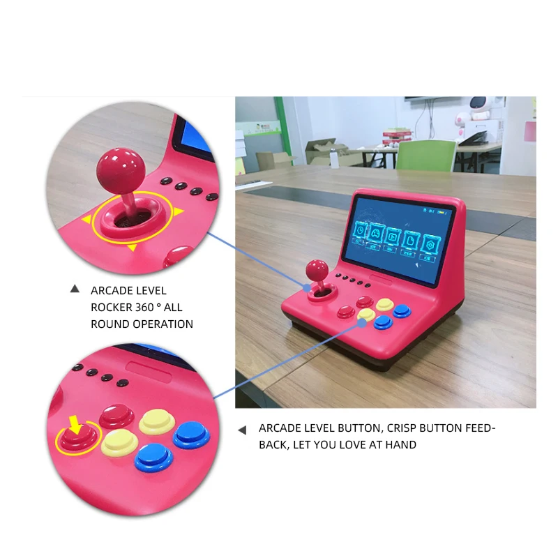 2021 New And Original Integrate Circuit 9-inch IPS Full Viewing Angle Mini Handheld Game Console Arcade 3000 Video Games